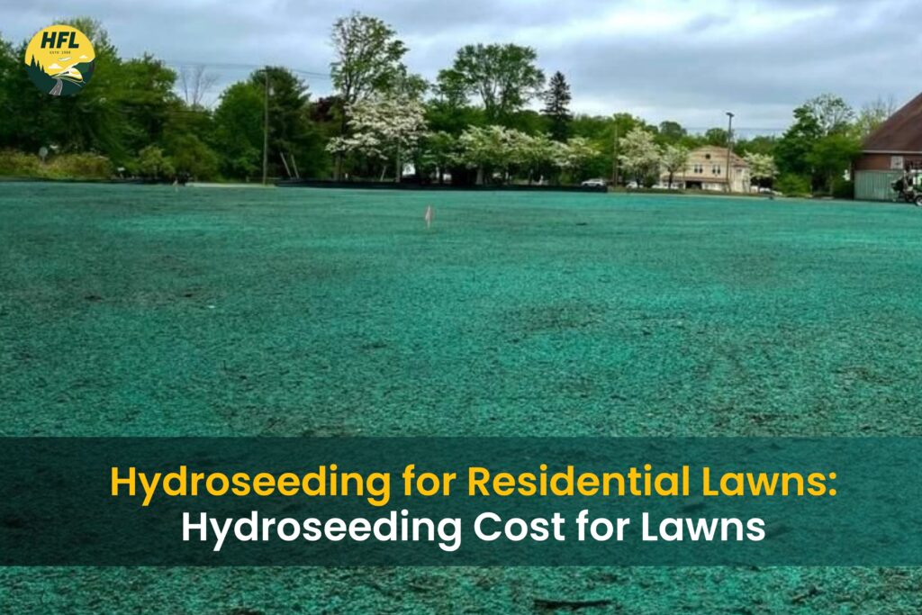 Hydroseeding for Residential Lawns