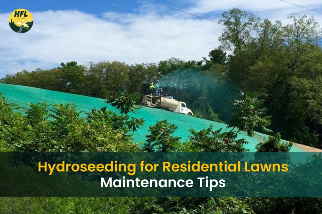 Hydroseeding for Residential Lawns