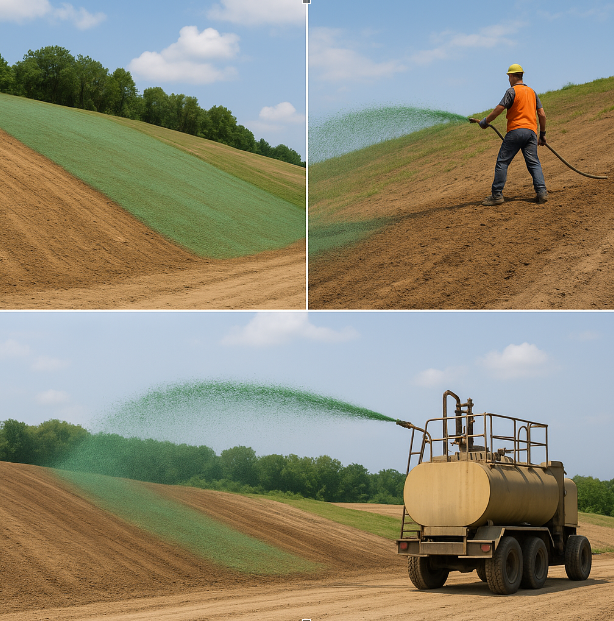 Hydroseeding