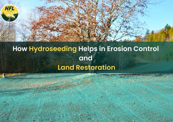 How Hydroseeding Helps in Erosion Control and Land Restoration