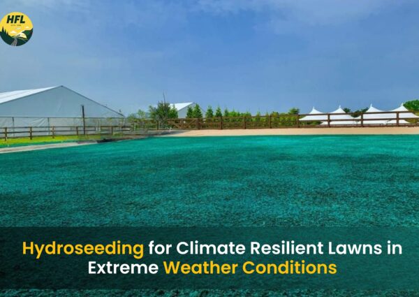 Hydroseeding for Climate Resilient Lawns in Extreme Weather Conditions