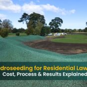 Hydroseeding for Residential Lawns