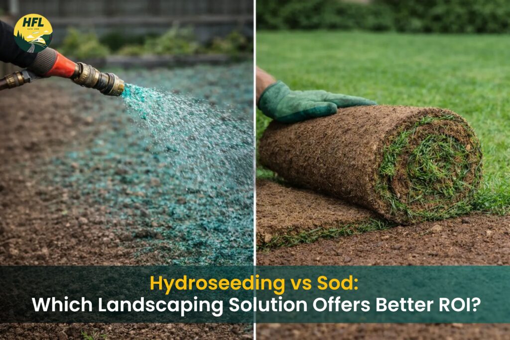 Hydroseeding vs Sod