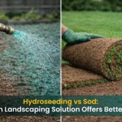Hydroseeding vs Sod