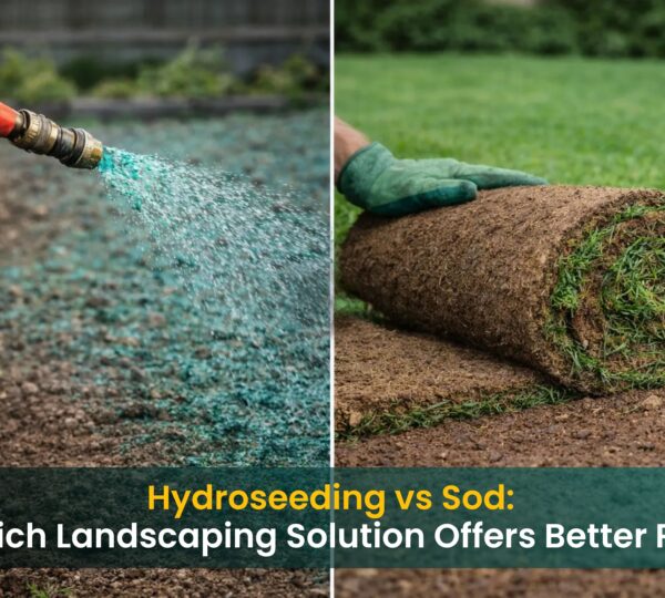 Hydroseeding vs Sod